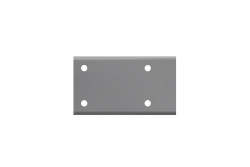 Support de butoir d'absorption 1 rouleau