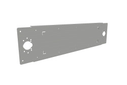 Support de plaque d'immatriculation Poids Lourds