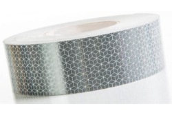 Bande réfléchissante adhésive blanche