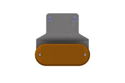 Feu latéral orange 24V
