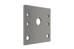 Platine de support compas d'auvent