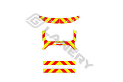 Kit Balisage rouge jaune rj véhicule