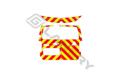 Kit Balisage rouge jaune rj véhicule