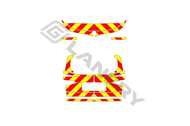 Kit Balisage rouge jaune rj véhicule Kit Balisage rouge jaune rj véhicule