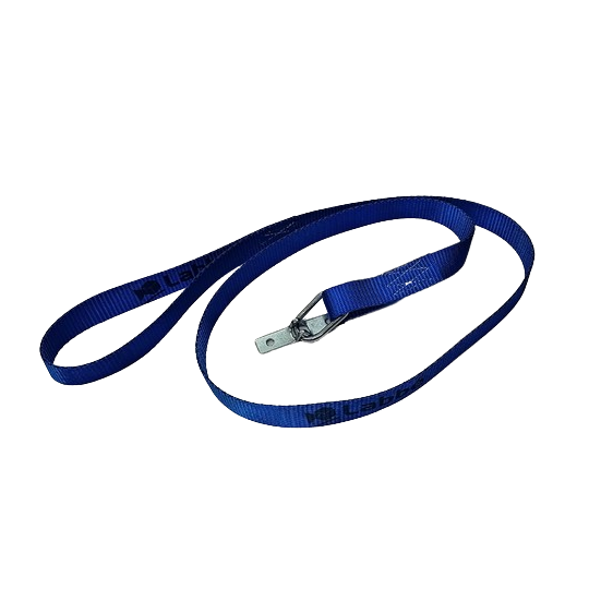 Sangle bleue et pontet auvent