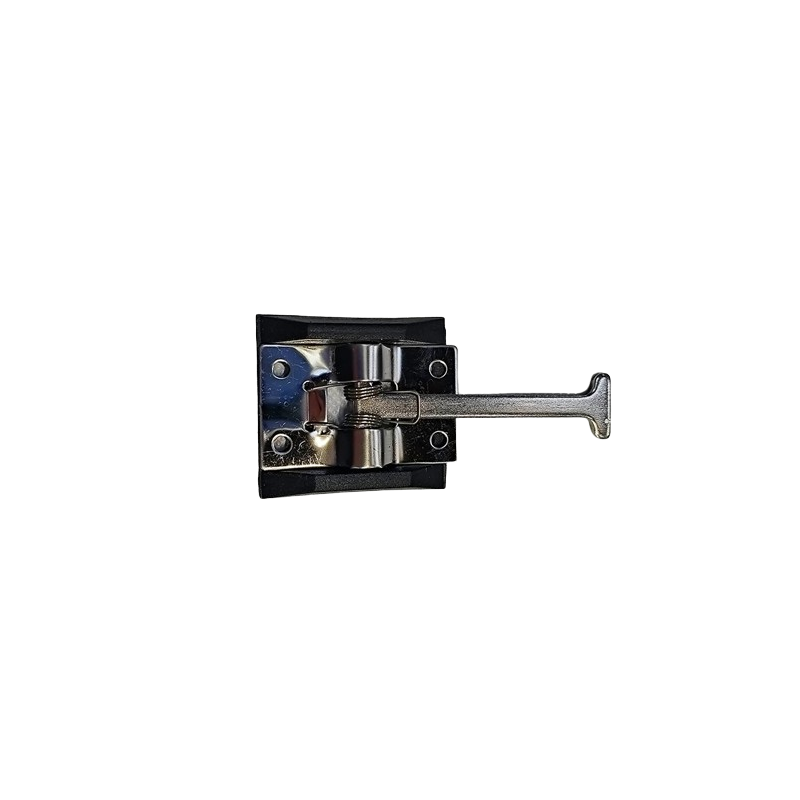 Crochet arrêt de porte avec gâche et semelle