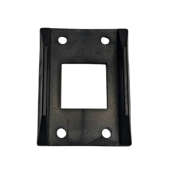 Semelle gâche pour plaque de prise porte fourgon grand volume