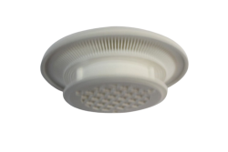 Aerateur champignon blanc PVC permanent