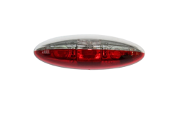 Feu de gabarit rouge/cristal