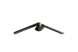 Charnière en inox avec butée
