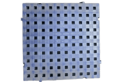 Caillebotis PEHD bleu