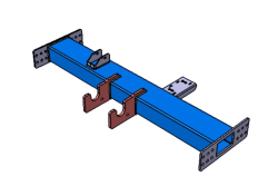 Traverse pied de vérin
