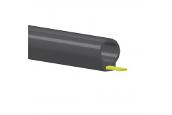Plat aluminium joint tube auvent