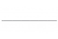 Plat aluminium joint tube auvent