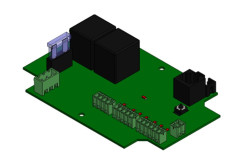 Carte électronique de système de moteur de rideau électrique de caisse de fourgon Labbé Gruau