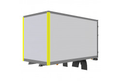 Montant aluminium avant
