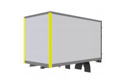Montant aluminium avant