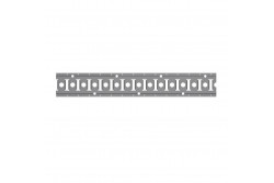 Rail d'arrimage horizontal