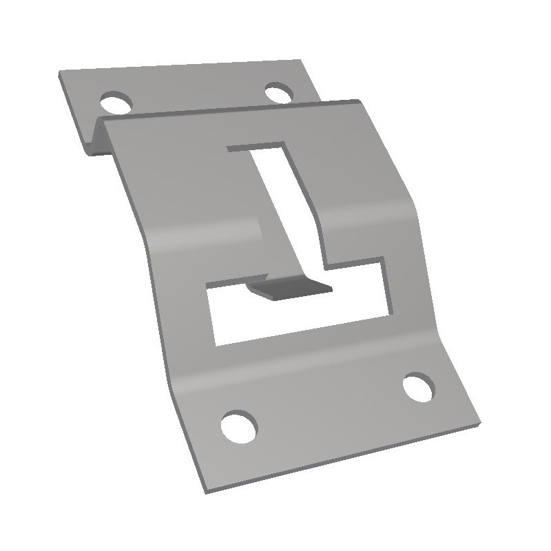 Gâche inox pour blocage porte