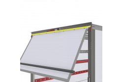 Charnière profil aluminium F