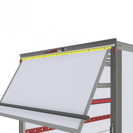 Charnière profil aluminium M