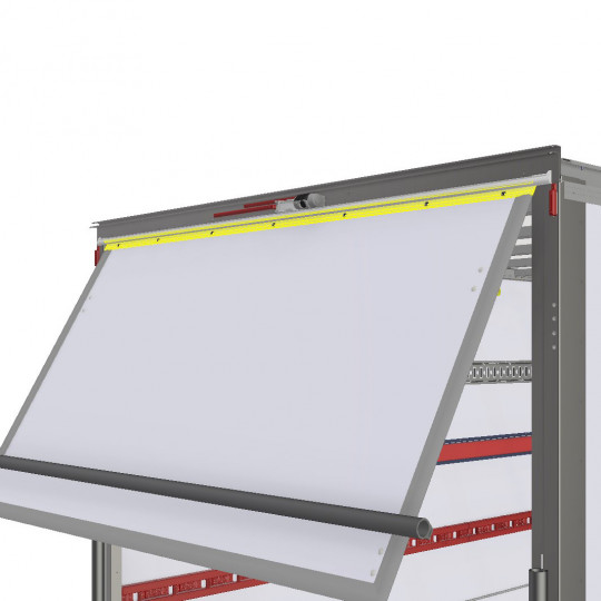 Charnière mobile auvent