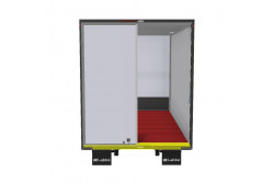 Traverse inférieure 2 portes en applique