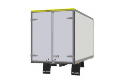 Traverse supérieure carrée 2 portes + feu stop