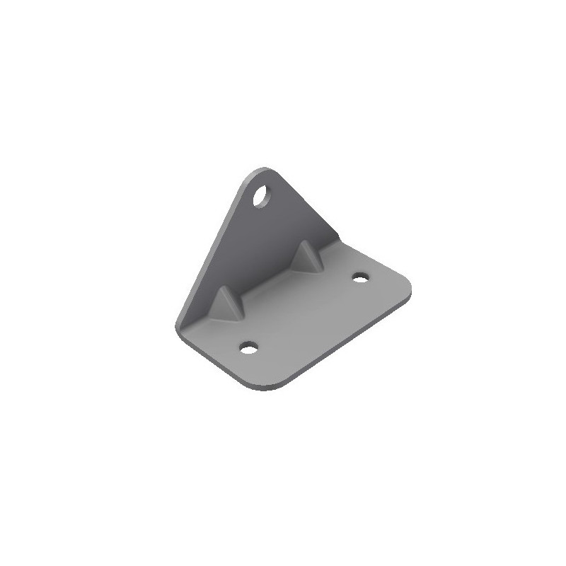 Support compas sur auvent